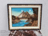 Красива картина декупаж върху фазер!!!