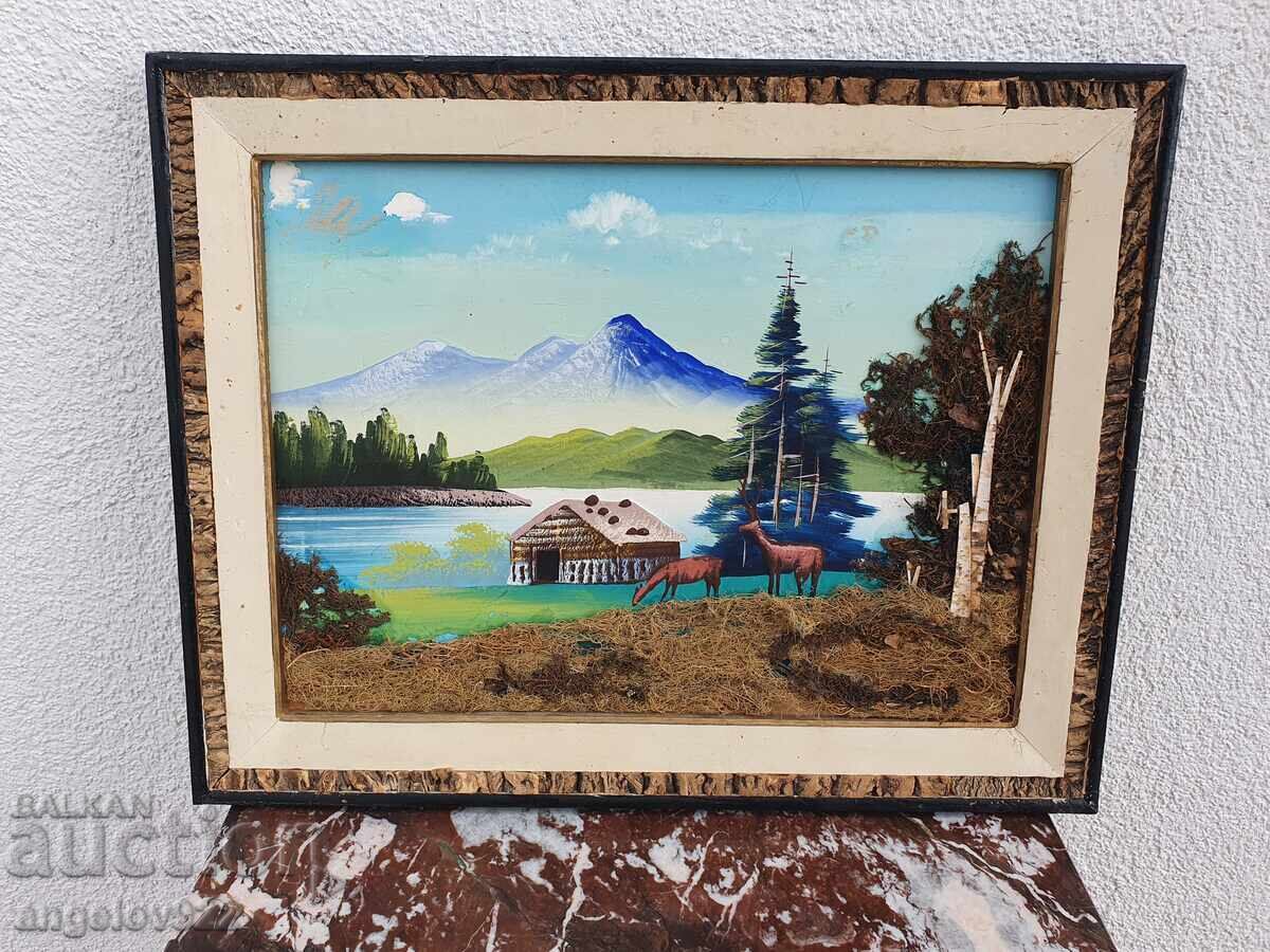 Όμορφη εικόνα ντεκουπάζ σε κόντρα πλακέ!!! με τιμή € 0.01 | 0.02 BGN