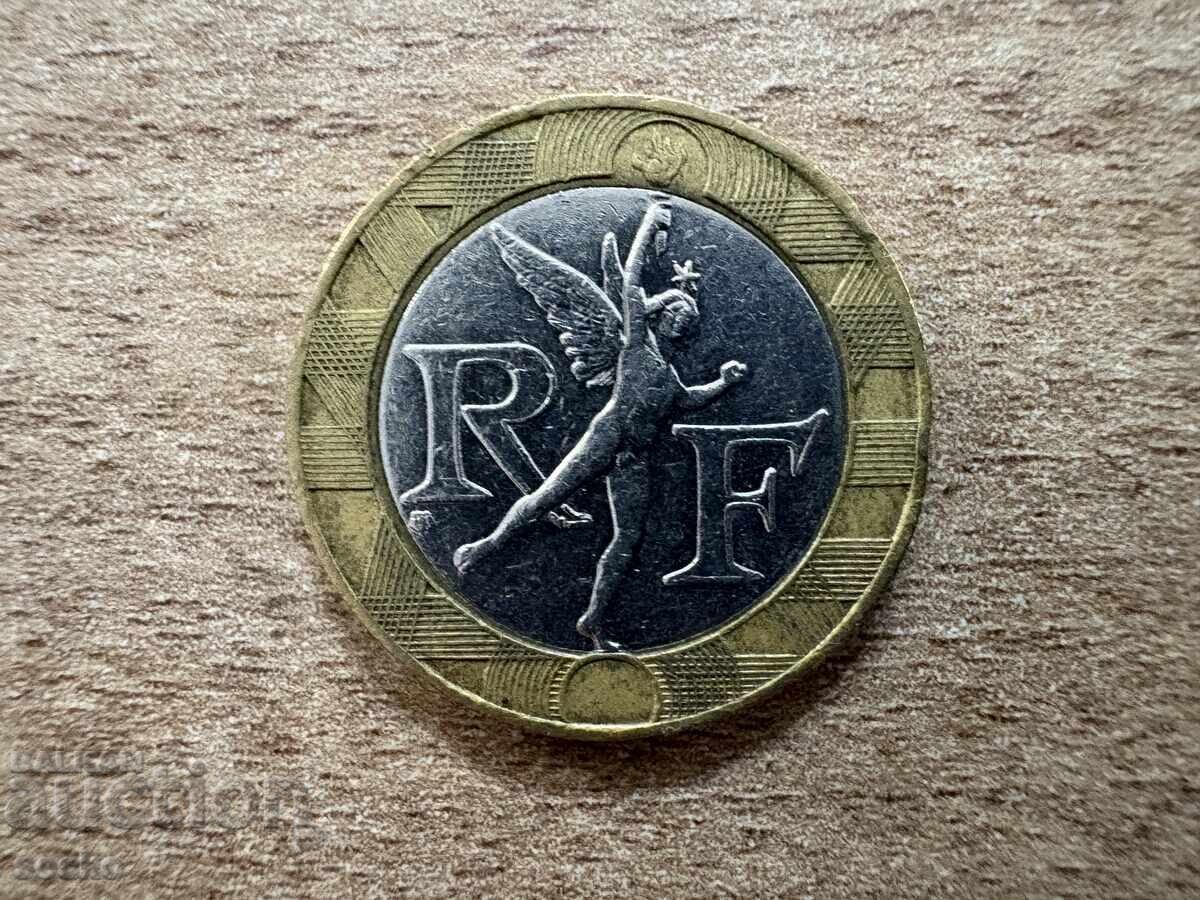 Franța - 10 franci (1988) cu preț € 0.20 | 0.39 BGN Franța - 10 franci (1988) cu preț € 0.20 | 0.39 BGN