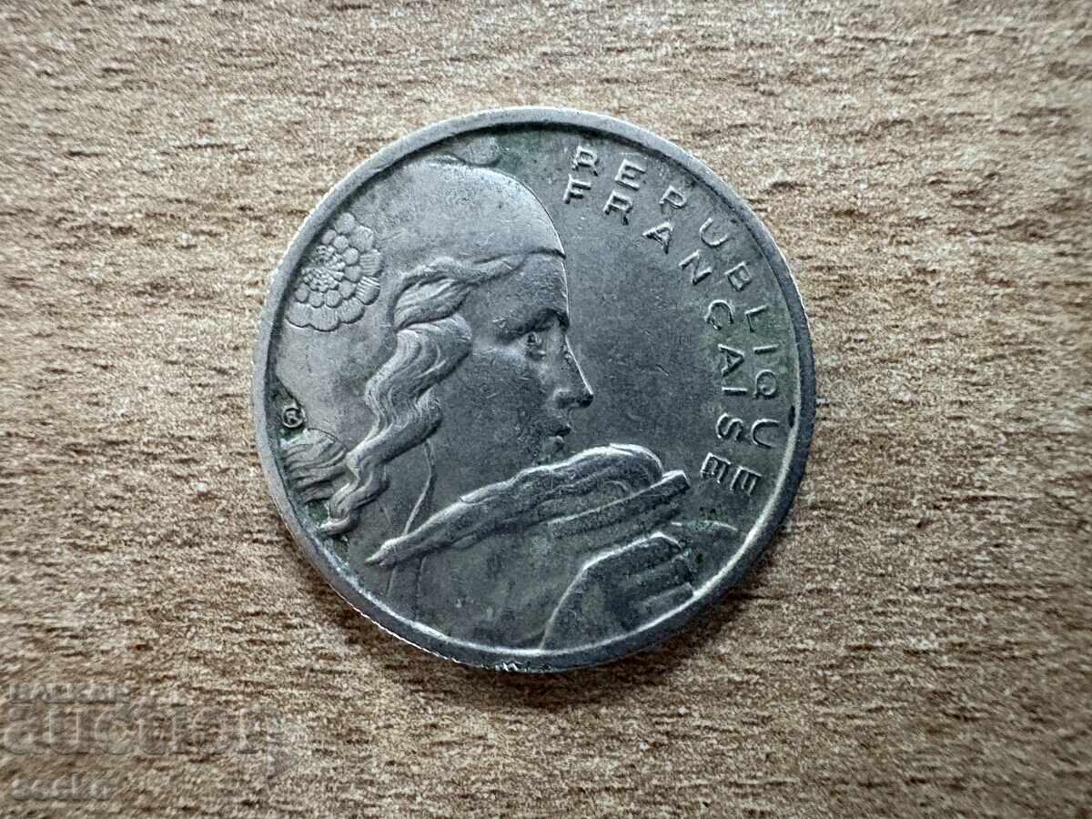 Γαλλία - 100 φράγκα (1955) - Β με τιμή € 0.40 | 0.78 BGN