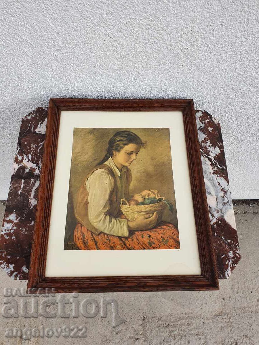 Αναπαραγωγή σε όμορφο ξύλινο σκελετό με γυαλί!