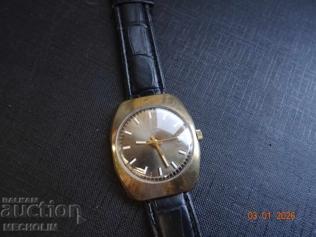 CEAS RUSESC POLJOT 30 RUBINE AUTOMATIC AURIT cu preț € 70.00 | 136.91 BGN CEAS RUSESC POLJOT 30 RUBINE AUTOMATIC AURIT cu preț € 70.00 | 136.91 BGN