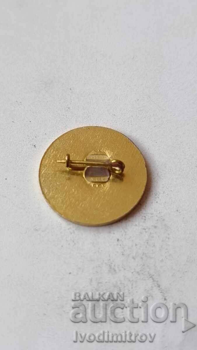 Znachka 25 godini Bŭlgarska federatsiya po khandbal - χρυσή με τιμή € 2.35 | 4.60 BGN