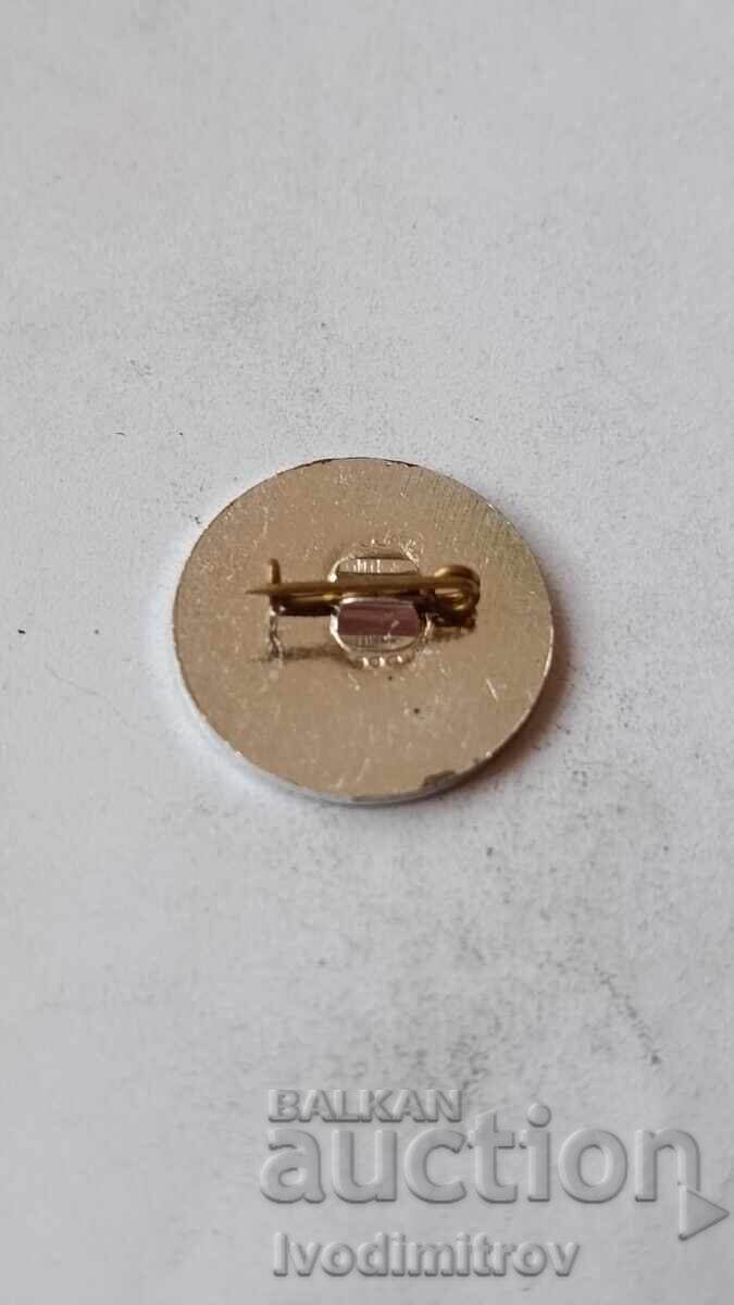 Znachka 25 godini Bŭlgarska federatsiya po handbal - srebŭrna cu preț € 2.35 | 4.60 BGN