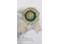 Πολύ σπάνιο βασιλικό σήμα Ποδηλατικού Συλλόγου Σόφιας - 1935