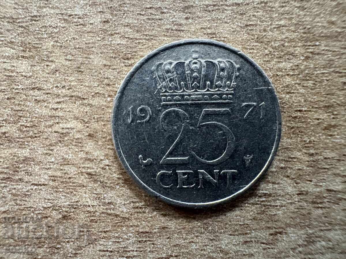 Нидерландия - 25 цента (1971) Нидерландия - 25 цента (1971)