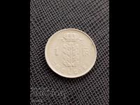 Belgia 1 franc, 1952