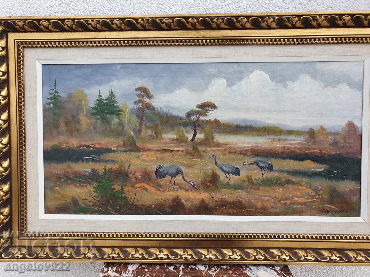 Авторска картина с маслени бои върху платно!!! - 5