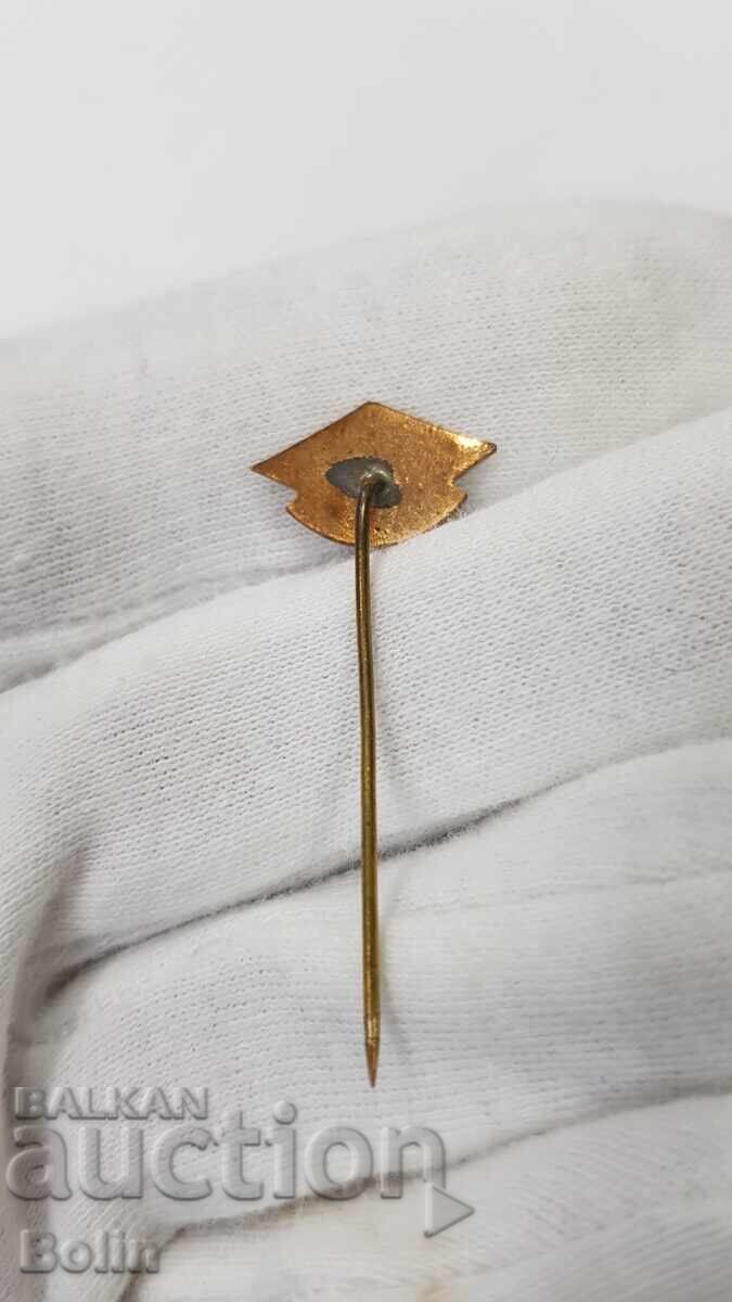 Παράδοση Σπάνιο τσαρικό σήμα, κονκάρδα "Σκι Φάκτορ" Σπορ Παράδοση Σπάνιο τσαρικό σήμα, κονκάρδα "Σκι Φάκτορ" Σπορ