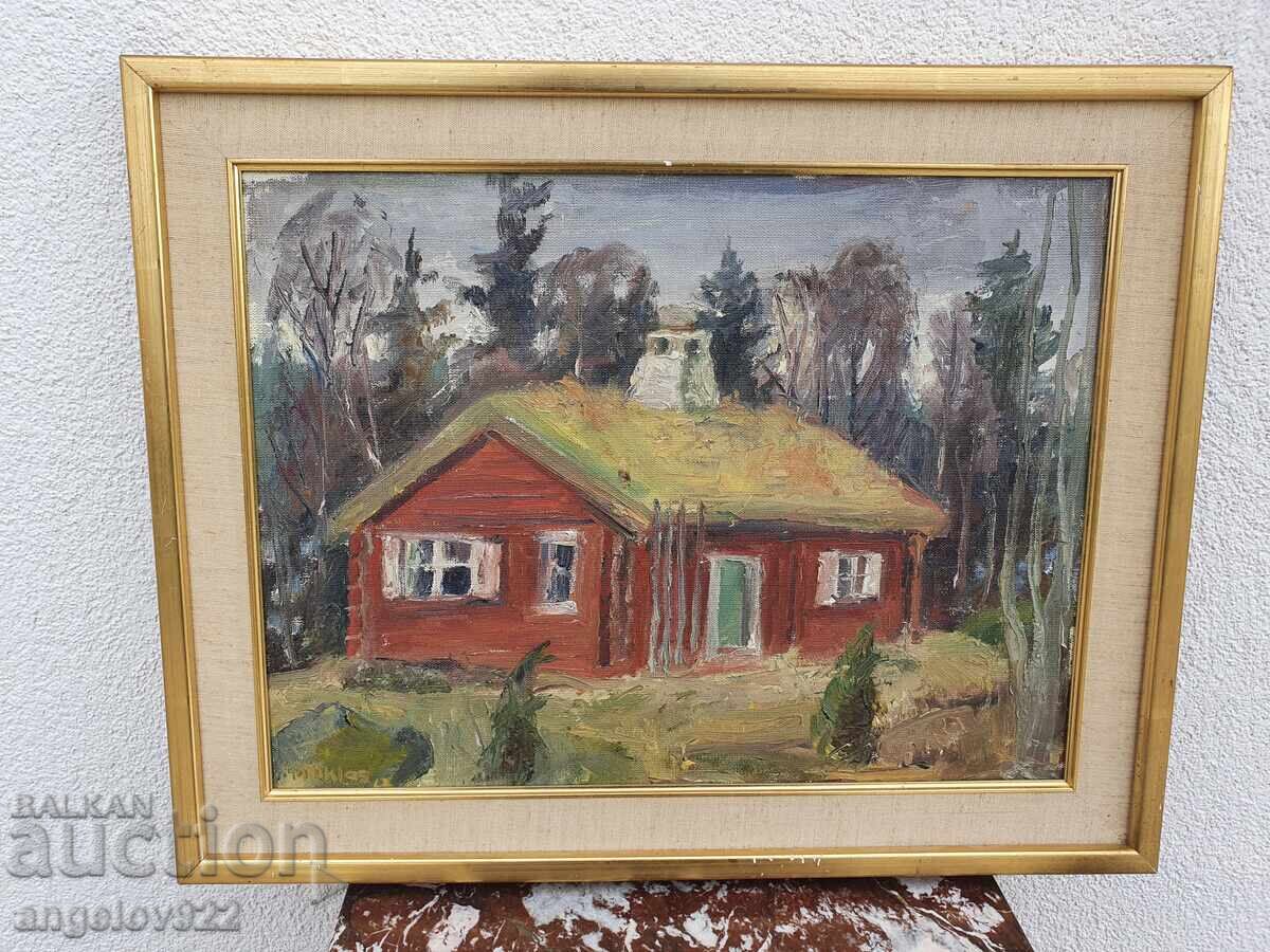 Авторска картина с маслени бои върху платно!!! с цена € 0.01 | 0.02 лв.