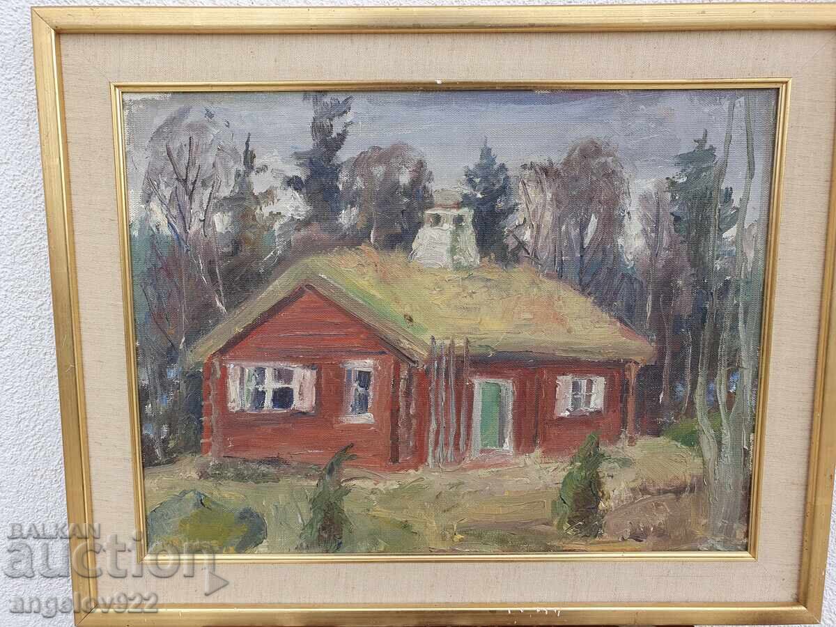 Доставка на Авторска картина с маслени бои върху платно!!!