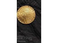 Replica de aur a unei monede americane rare vechi!