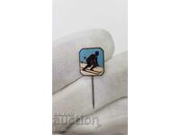 Semn regal de colecție, ecuson Schi, Sport