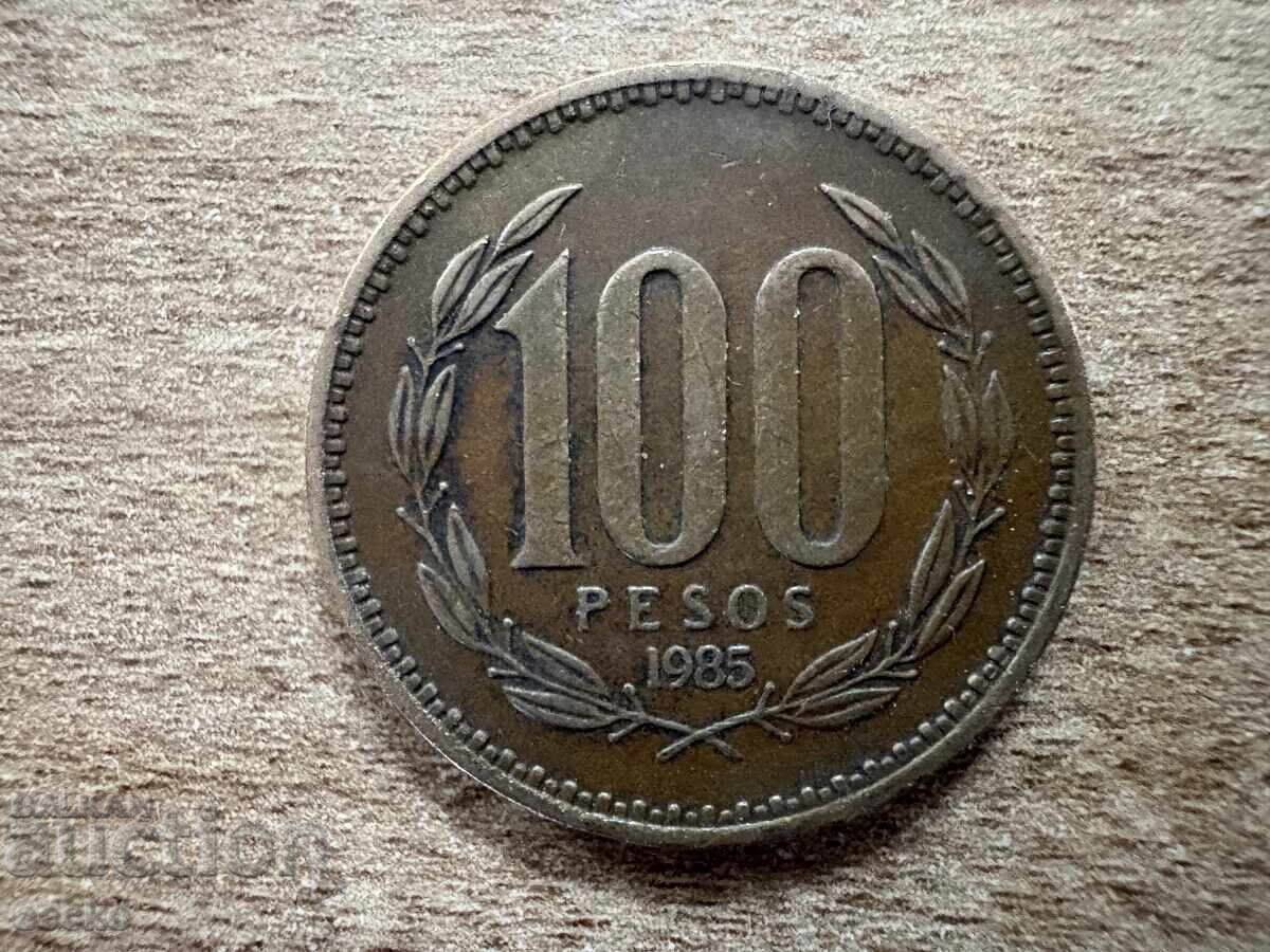 Chile - 100 pesos (1985)