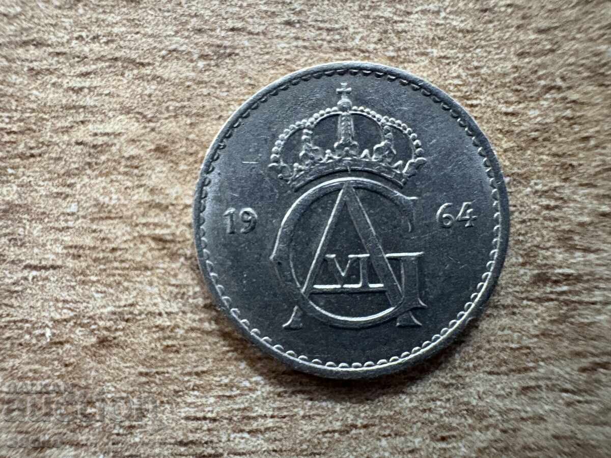 Suedia - 10 öre (1964) cu preț € 0.08 | 0.16 BGN