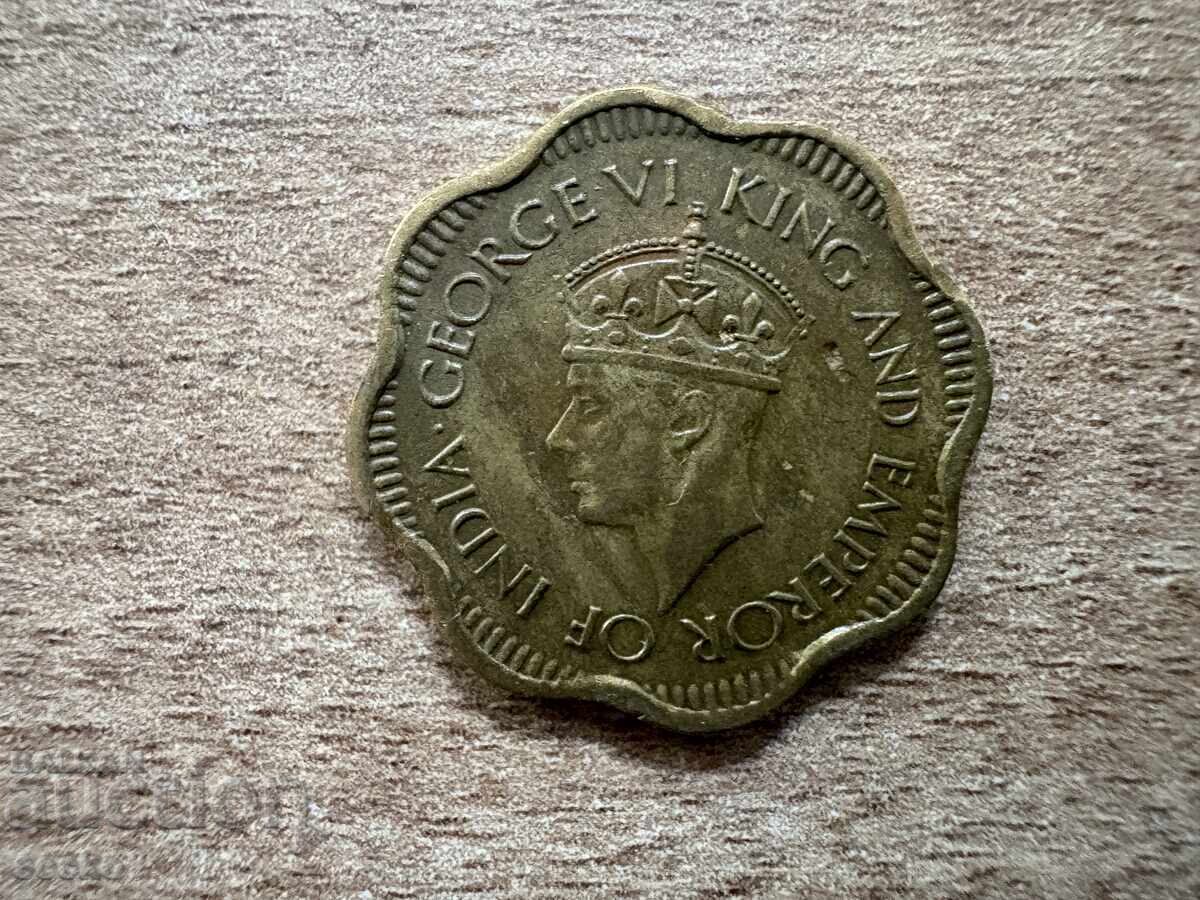 Цейлон - 10 цента (1944) с цена € 0.85 | 1.66 лв.