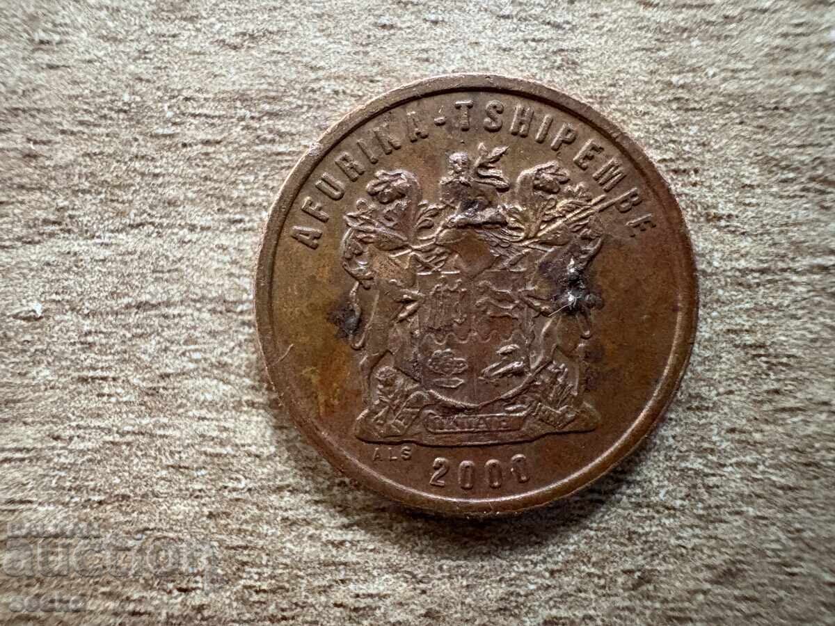 Africa de Sud - 2 cenți (2000) - varianta veche cu preț € 0.15 | 0.29 BGN