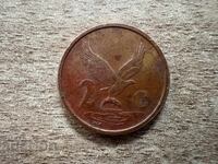 Africa de Sud - 2 cenți (2000) - varianta veche