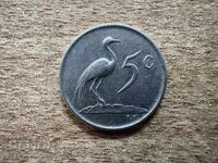 South Africa - 5 Cents (1968) - Charles' Presidency Edge