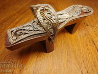 Φιλιγκράν Παντόφλα Τσεχλ Ομπούβκα, Δώρο Γάμου, Γαμπρός :)