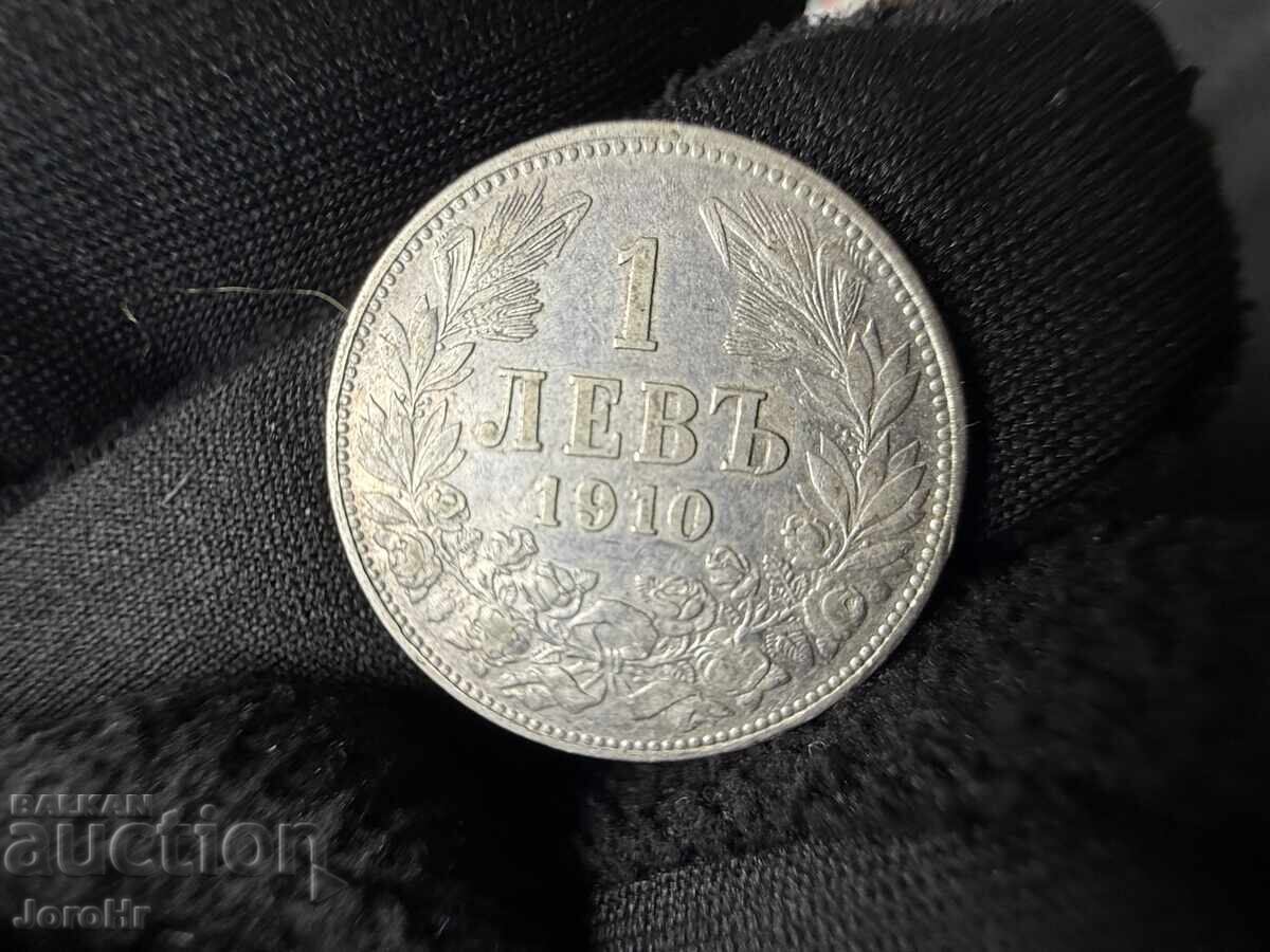 Kingdom of Bulgaria 1 Lev 1910