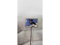 Рядък царски знак, значка "Ски Факторъ" Спорт