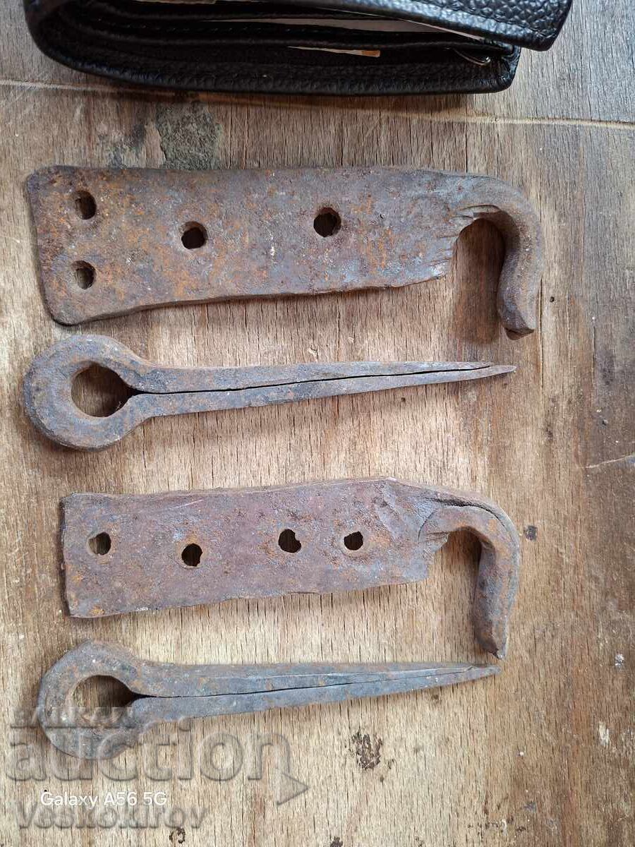 Hand-forged hinges