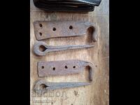 Χειροποίητες σφυρήλατες μεντεσέδες