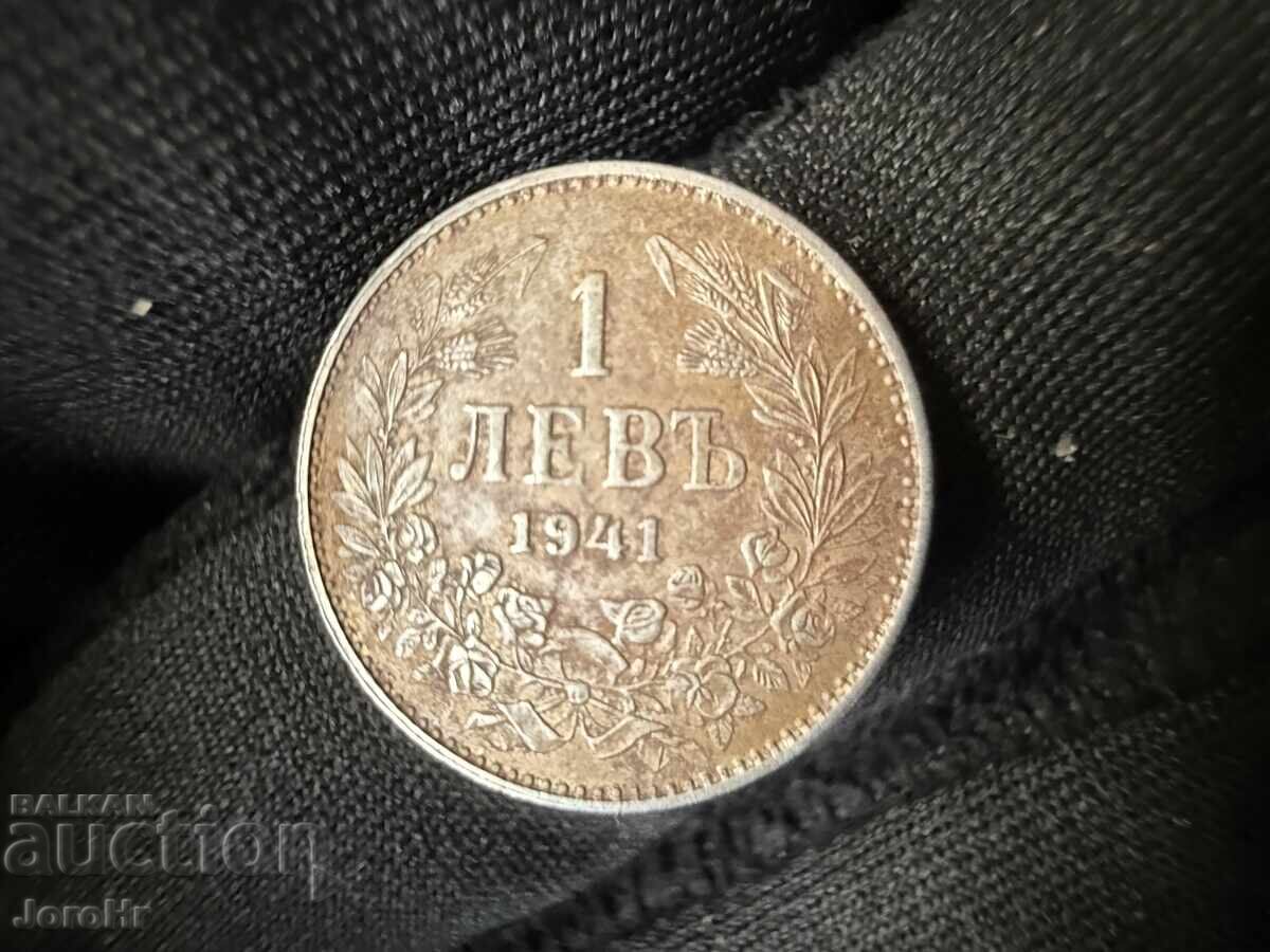 Βασίλειο της Βουλγαρίας 1 λεβ 1941 Βασίλειο της Βουλγαρίας 1 λεβ 1941