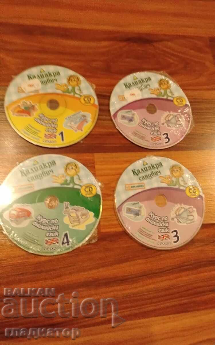 Курс по английски език аудио нови CD компакт диск Курс по английски език аудио нови CD компакт диск