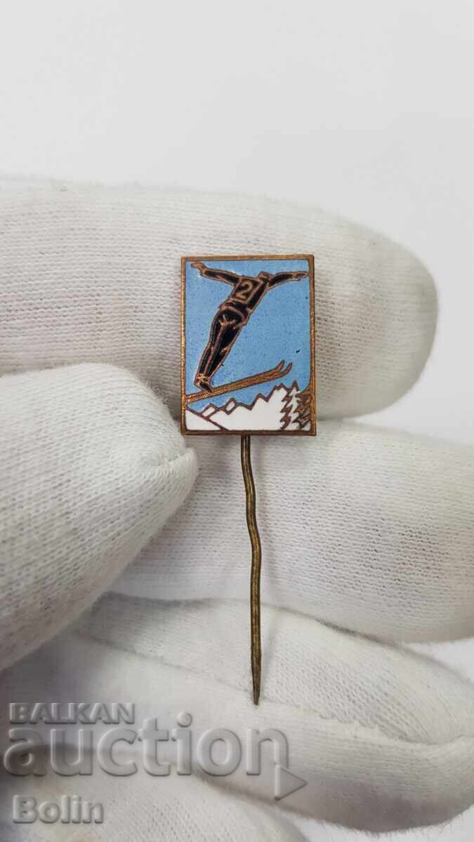 Δημοπρασία Σπάνιο τσαρικό σήμα, κονκάρδα Σκι, Αθλητισμός Δημοπρασία Σπάνιο τσαρικό σήμα, κονκάρδα Σκι, Αθλητισμός