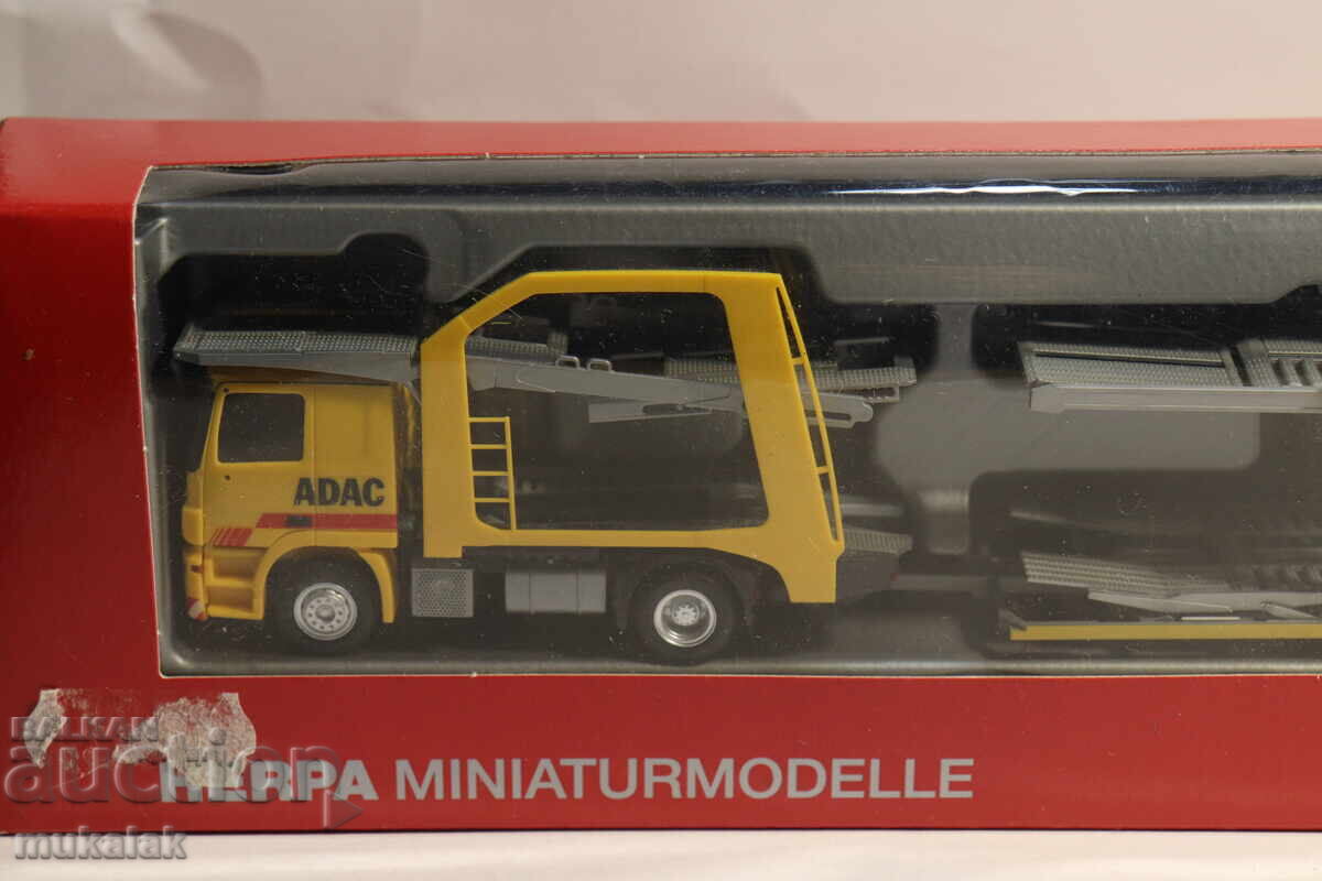 HERPA 1:87 H0 MERCEDES ADAC Car Transporter Truck Model with price € 55.00 | 107.57 BGN HERPA 1:87 H0 MERCEDES ADAC Car Transporter Truck Model with price € 55.00 | 107.57 BGN