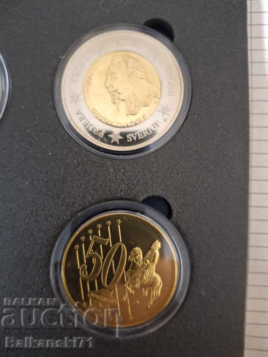 Auction Swedish Euro Trial Coins 2004 Auction Swedish Euro Trial Coins 2004