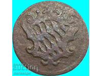 1 Pfennig 1765 Bavaria Germany Maximilian Joseph