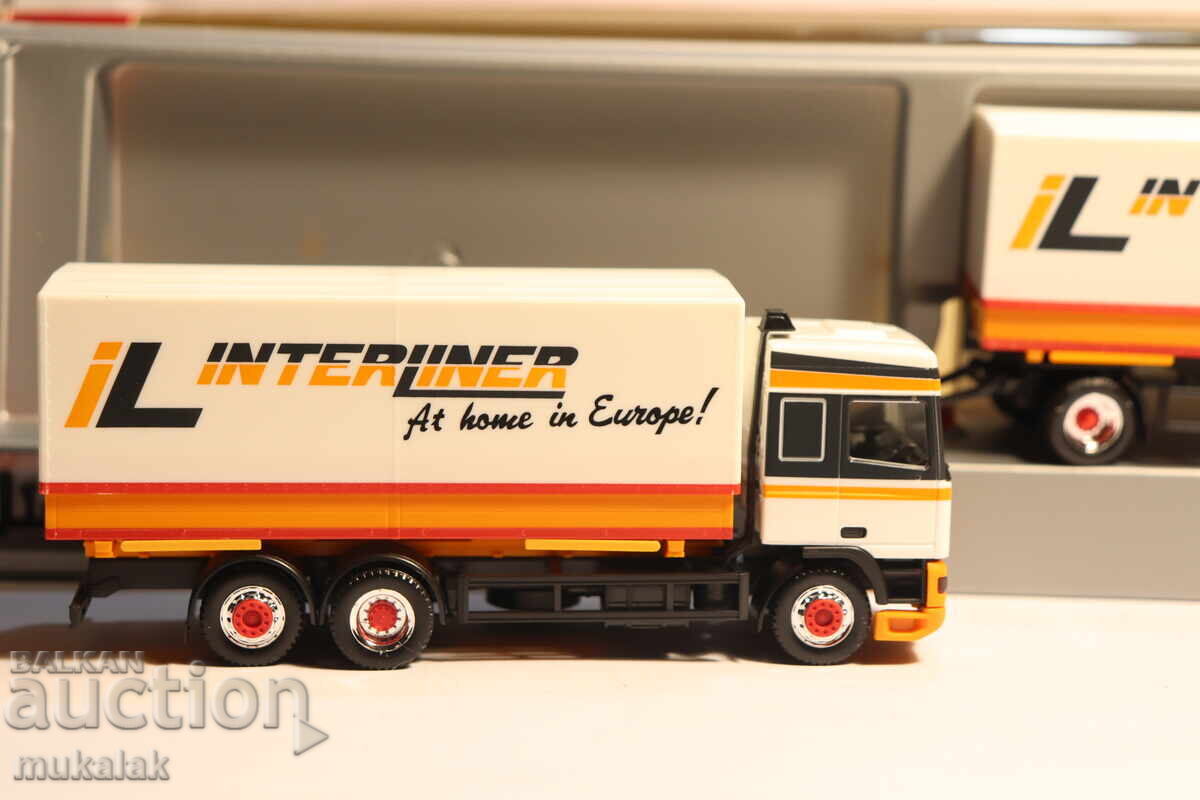 Delivery of HERPA 1:87 H0 DAF DAF 95 TIR TRUCK MODEL