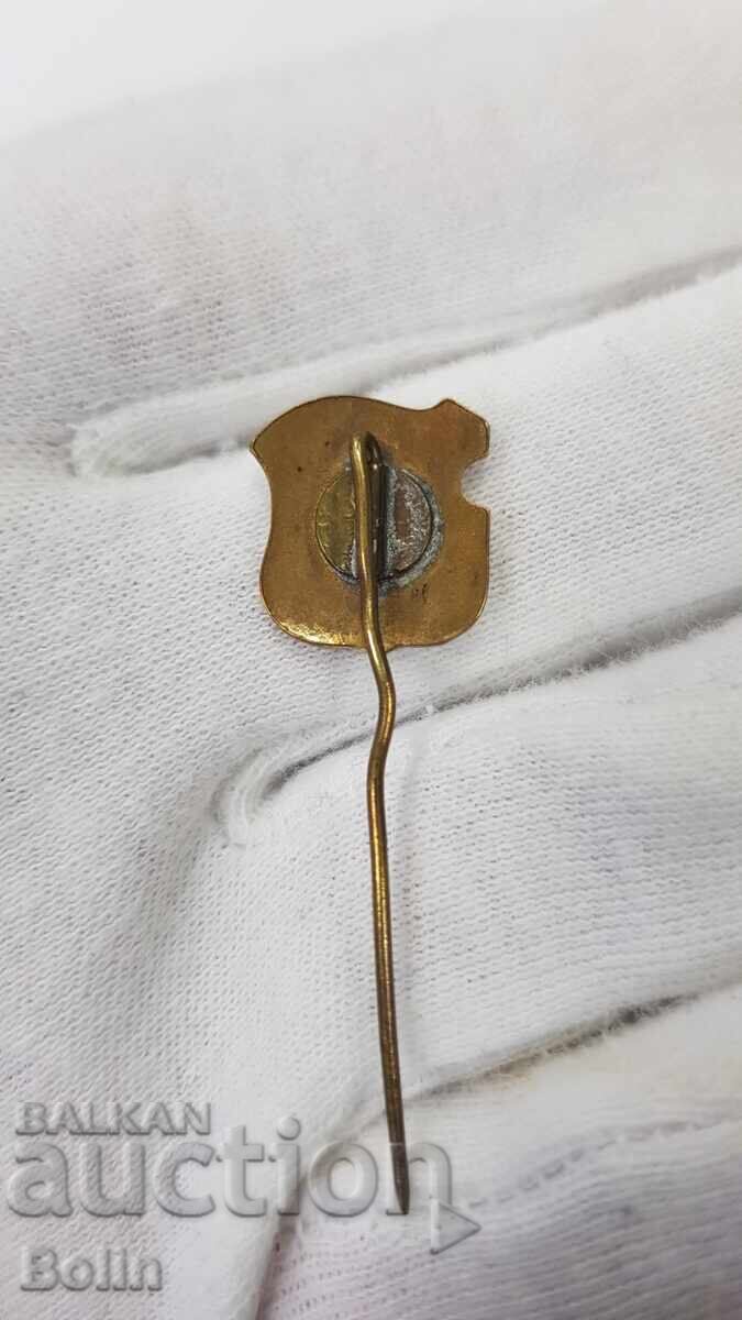 Παράδοση Σπάνιο τσαρικό σήμα, κονκάρδα "ΣΚΙ-ΕΜ-ΚΑ" Σπορ Παράδοση Σπάνιο τσαρικό σήμα, κονκάρδα "ΣΚΙ-ΕΜ-ΚΑ" Σπορ