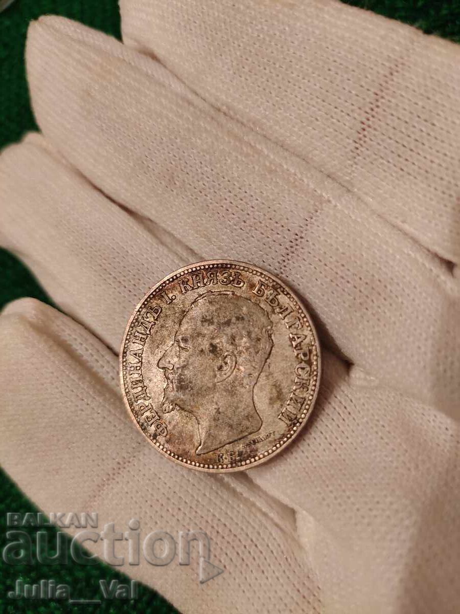 Livrarea 2 leva din 1891 BZC - 3 de 0,01 cenți. - Argint Livrarea 2 leva din 1891 BZC - 3 de 0,01 cenți. - Argint