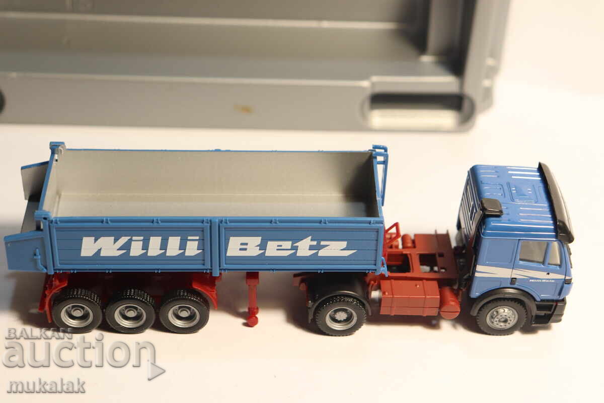 HERPA 1:87 H0 MERCEDES WILLI BETZ ГОНДОЛА САМОСВАЛ   КАМИОН - 7