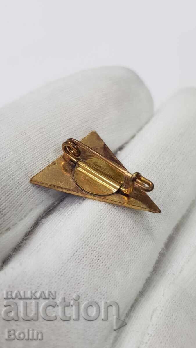 Rare Royal Badge, Bulgarian Ski Club - 5