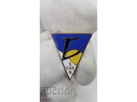 Semn rar regal, insignă Clubul de Schi Bulgar