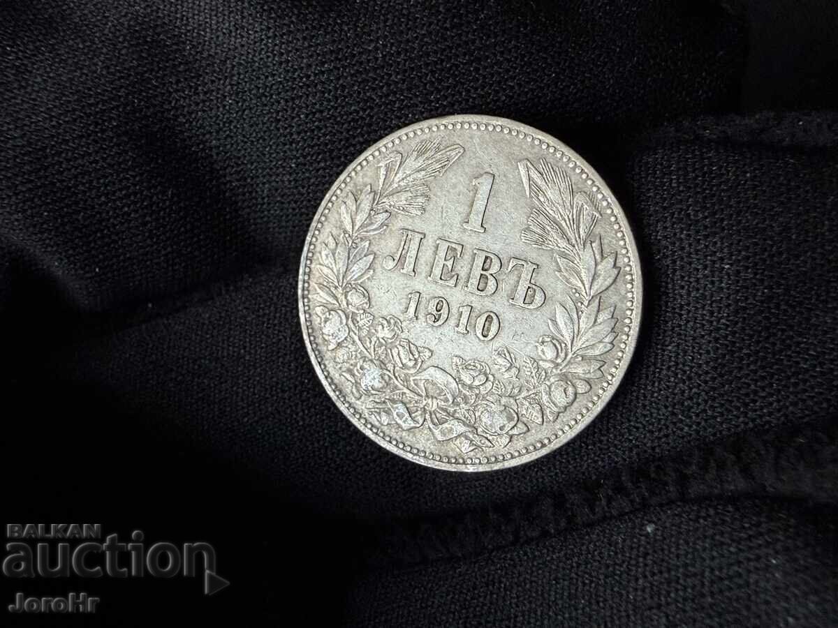 Regatul Bulgariei 1 lev 1910