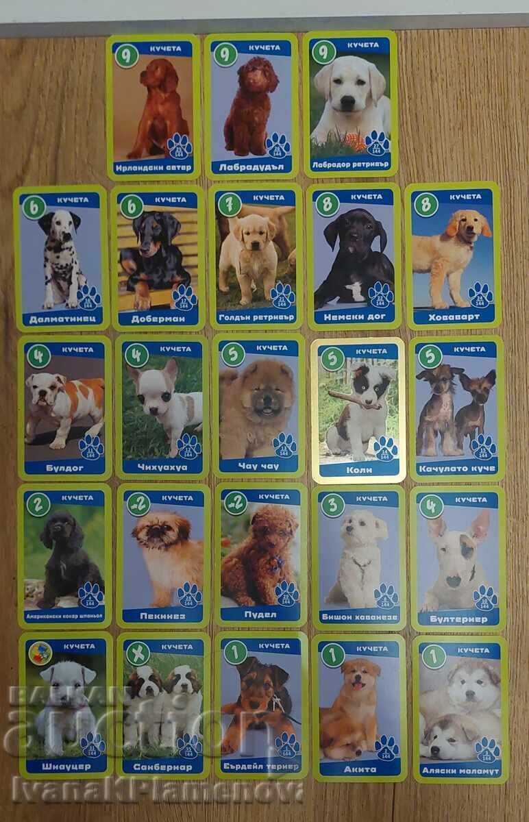 Carduri pentru colecționari 23 piese