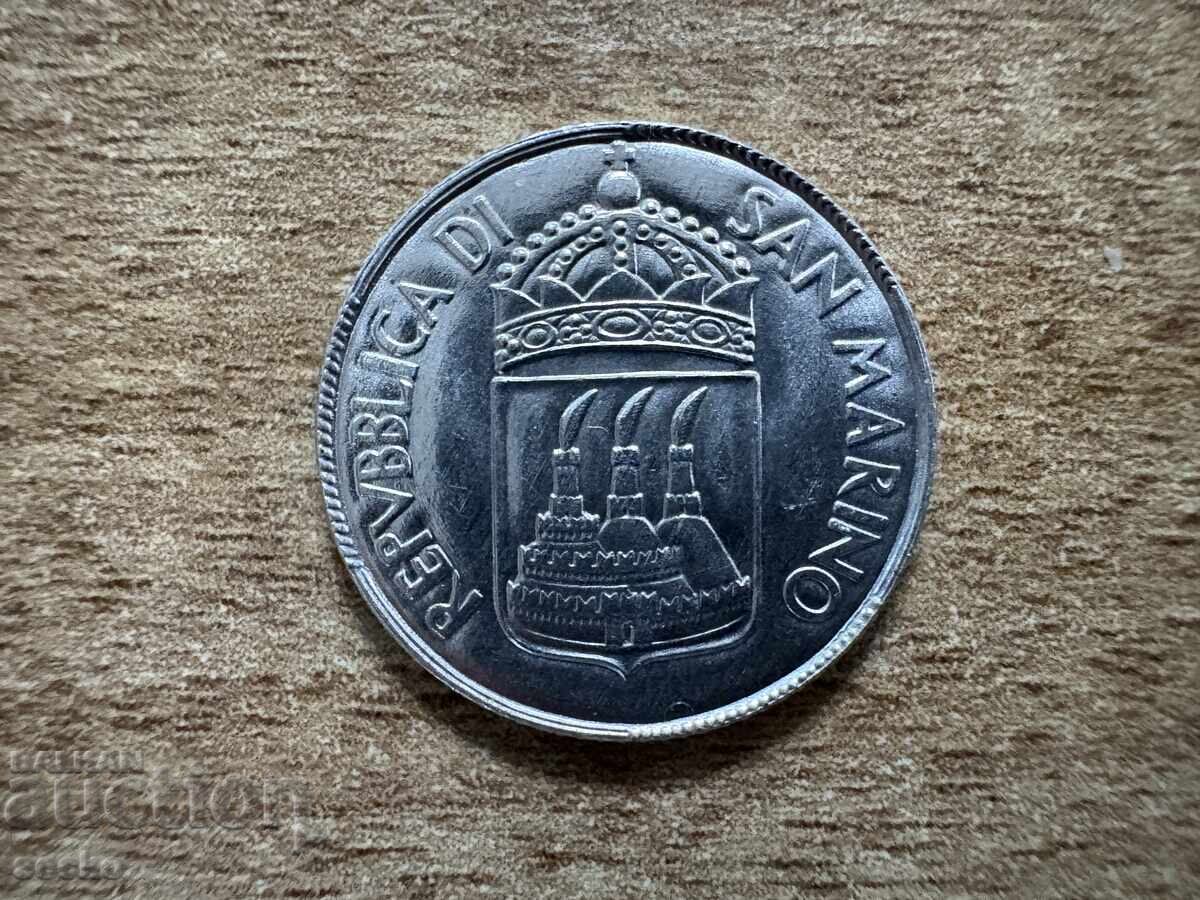San Marino - 2 lire (1973) cu preț € 1.00 | 1.96 BGN