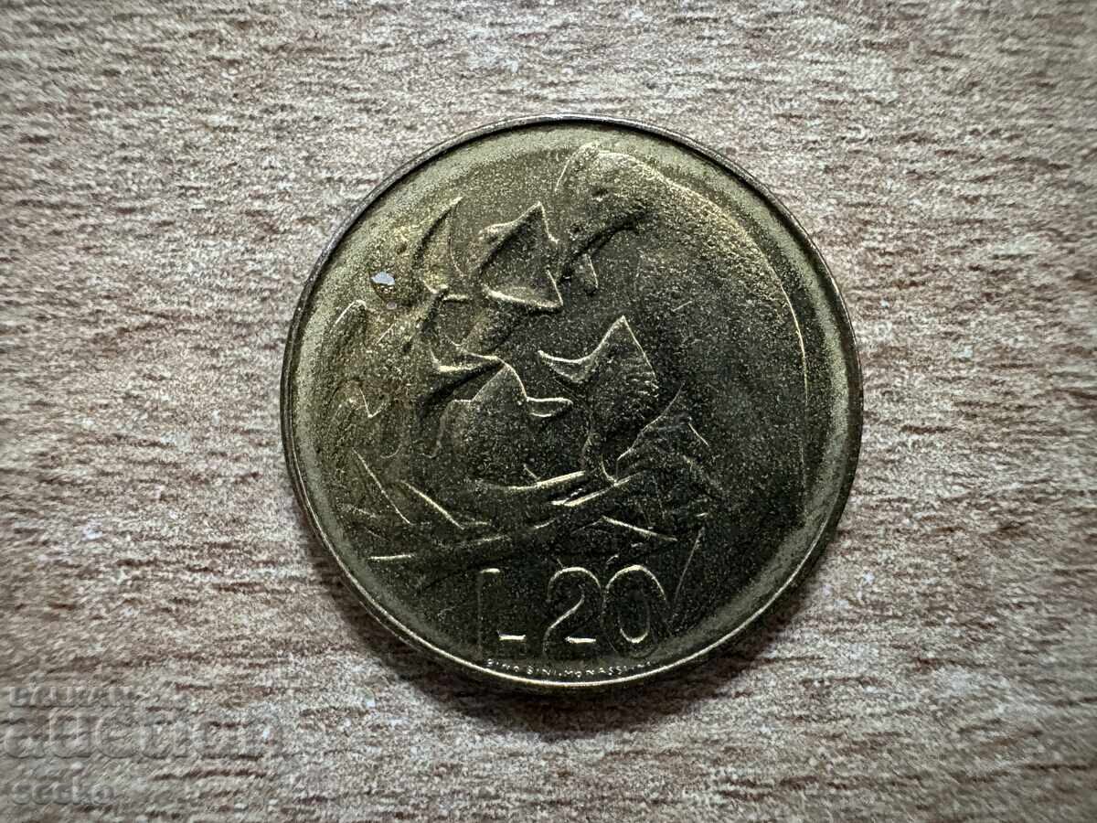 San Marino - 20 lire (1975)