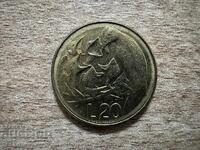 San Marino - 20 lire (1975)