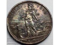 1 чентесимо 1916 Италия Виктор Емануел III 1869-1947