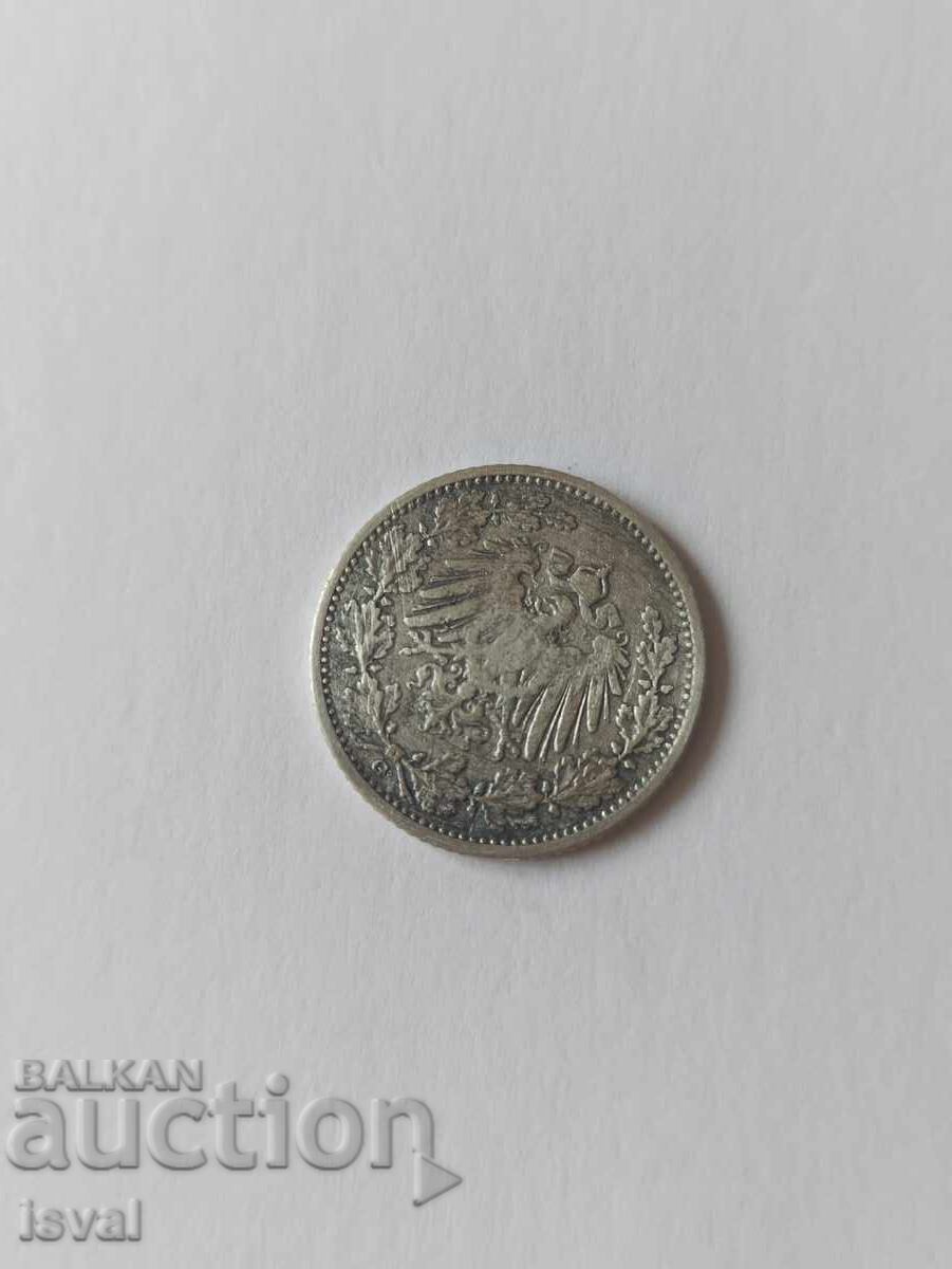 Auction 1/2 Mark - 1905 Auction 1/2 Mark - 1905