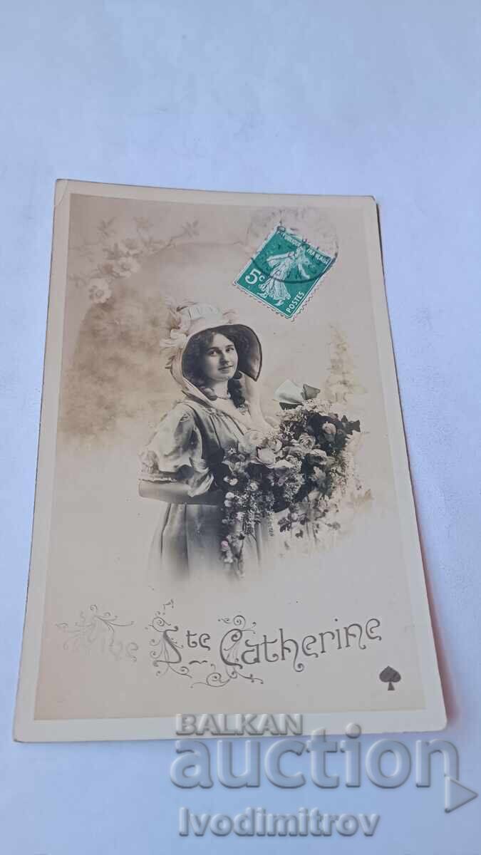 Postcard Vive Ste Catherine Postcard Vive Ste Catherine