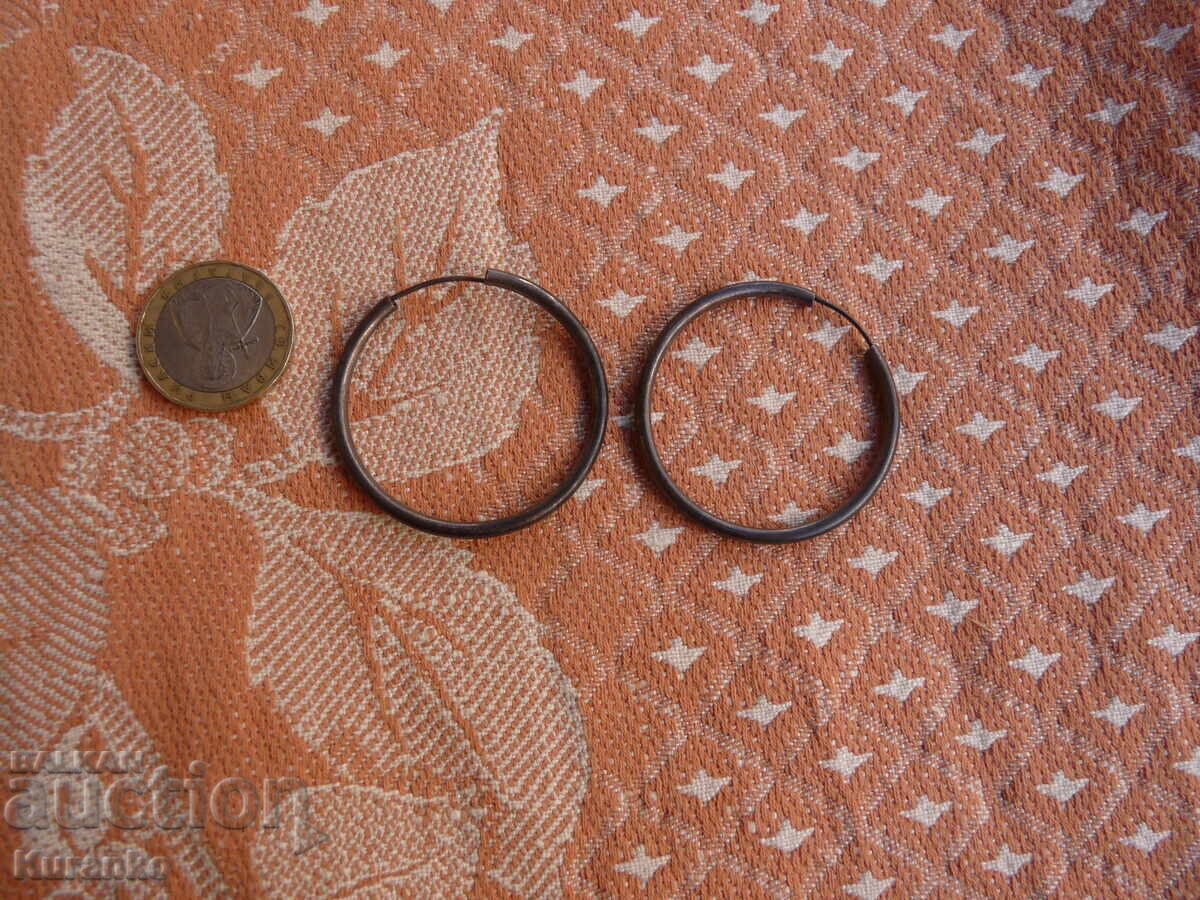 Автентични възрожденски сребърни  обеци с цена € 20.00 | 39.12 лв.