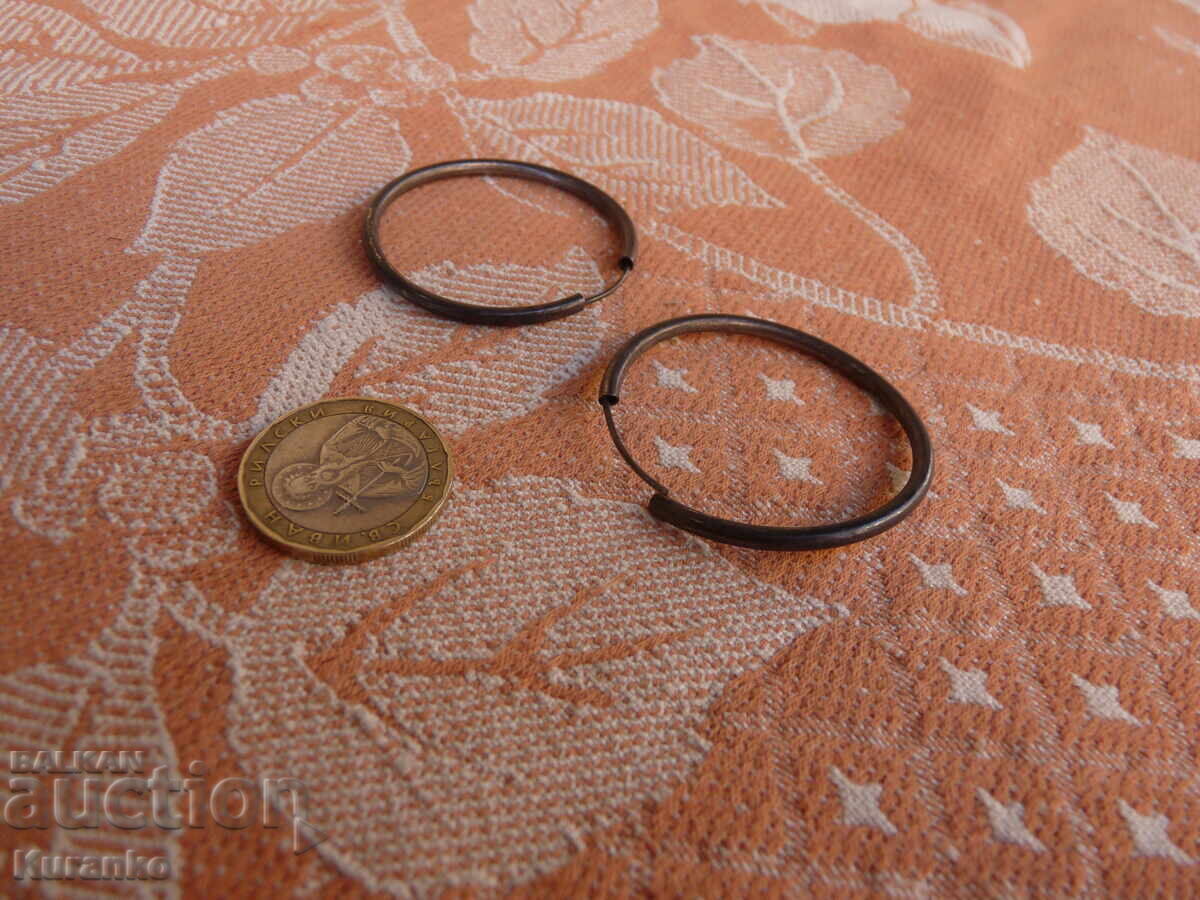 Доставка на Автентични възрожденски сребърни  обеци